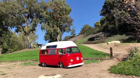 1970 Slammed Vw Hightop Camper Bus Youtube