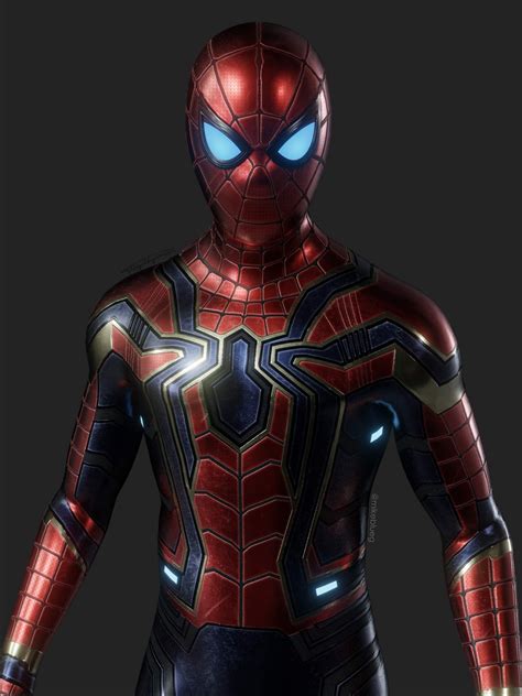 Iron Spider Avengers Suit Spiderman Outfit Spiderman Tattoo