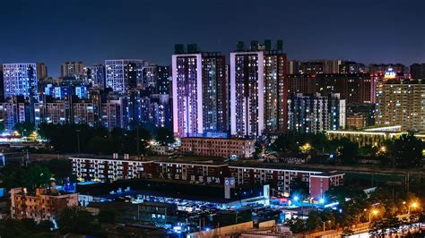 Download Wallpaper 1920x1080 Night City Buildings City