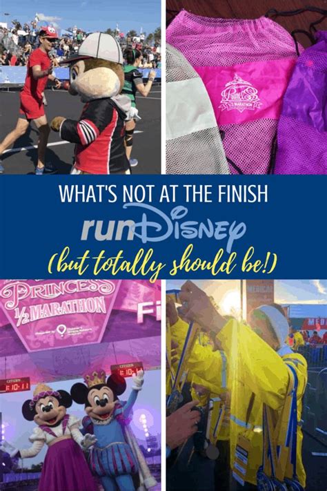 Rundisney Finish Line Wish List The Things That Are Not At The End Of