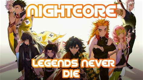 Legends Never Die Nightcore Lyrics Youtube