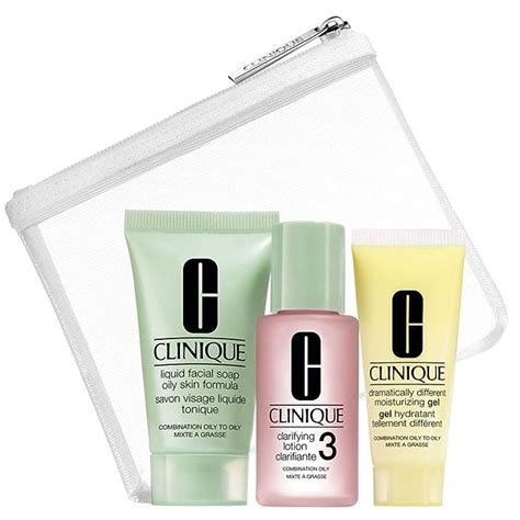 Clinique 3 Step Skin Care Type Trial Set Pack Of 3 Uk Beauty