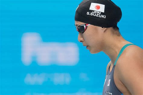 japan s satomi suzuki sets asian games record in 50 breast prelims