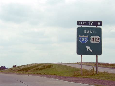 Interstate 55 And Us 61 South At Exit 17a Interstate 155 And Flickr