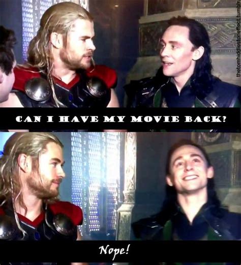 Thor And Loki Are Talking To Each Other
