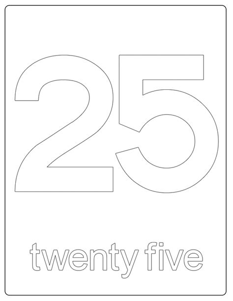 33 Printable Number Themed Coloring And Activity Pages Sheknows