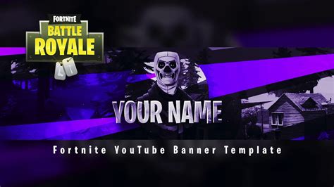 Fortnite Youtube Banner Art