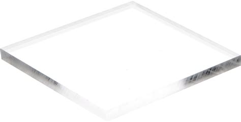 Plymor Clear Acrylic Square Polished Edge Display Base 3 W X 3 D X 0