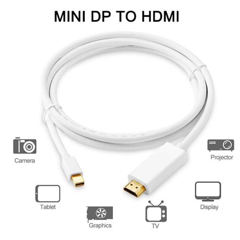 Wholesale Mini Display Port To Hdmi Cable 4k 1080p Thunderbolt Hdmi