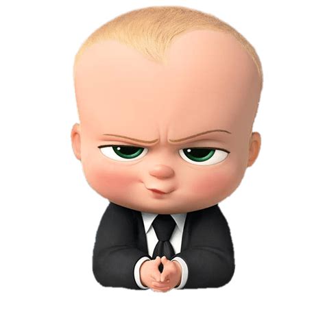 Boss Baby Angry Look Transparent Png Stickpng