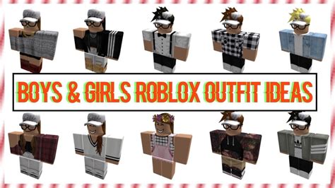 ?white crop top w ripped jeans & white airforce? BOYS & GIRLS ROBLOX OUTFIT IDEAS || ROBOMAE.X - YouTube