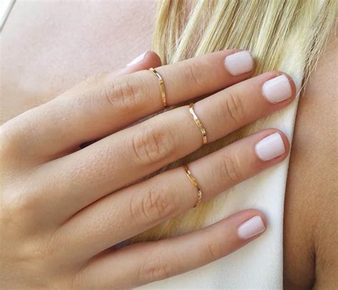 Fashion Rings Gold Midi Rings Unique Ts Small Rings Etsy Israel