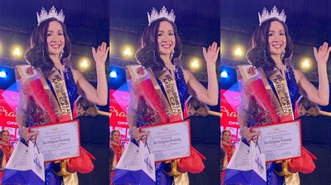 Mrs Philippines Worldwide 2019 Crowning Moment Youtube