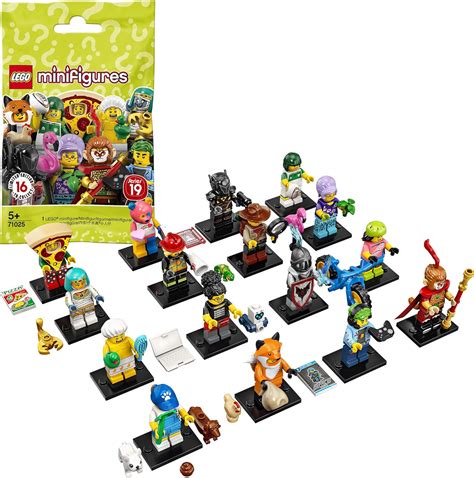 Lego Minifigurines Display Series 19 5 Ans Et Plus 8 Pièces 71025 1