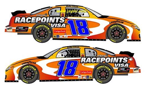 Rookie of the year was kyle. 2005 Nextel Cup Schemes - #18 - Jayski's NASCAR Silly ...