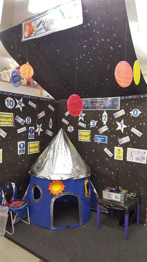 Space Station Role Play Area Eyfs Set Up By Our Amazing Tas Space