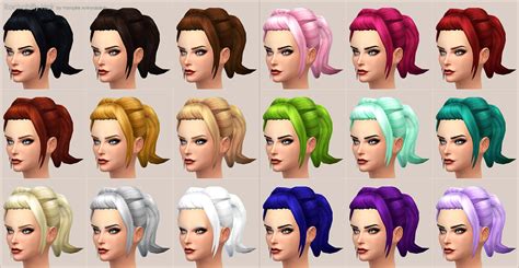 Sims 4 Hair Colors Mod Misintensive