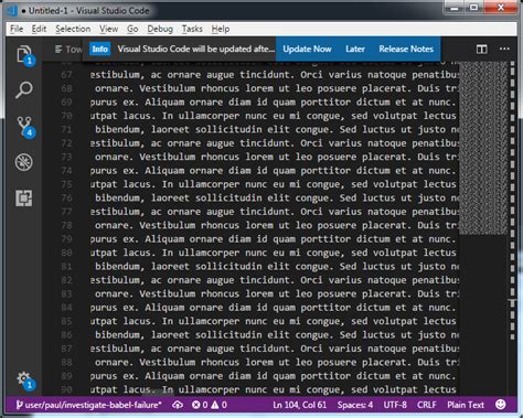 Make Horizontal Scrollbar More Visible In Visual Studio Code Stack Overflow