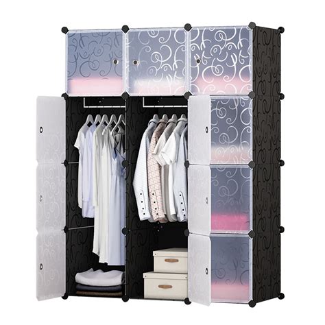 Wardrobe Plastic Closet Everything Furniture