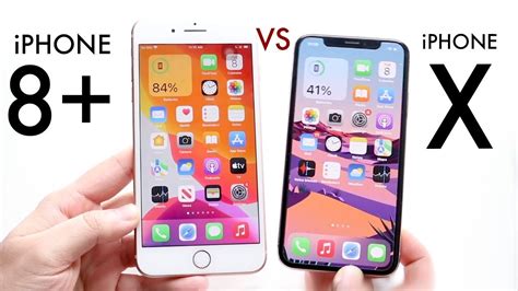 Iphone X Vs Iphone 8 Plus In 2022 Comparison Review Youtube