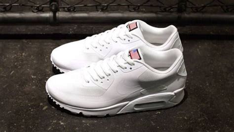 Nike Air Max 90 Hyperfuse Independence Day White 613841‑110 613841