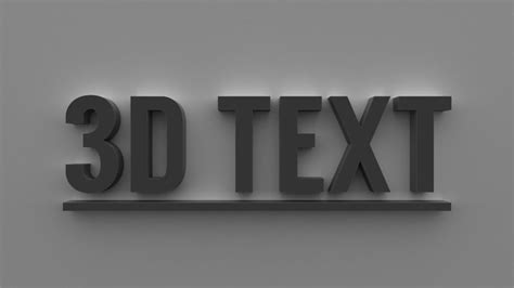 First, let find and download a font which you want to use. 3D Text in Photoshop CS6 And CC Tutorial - YouTube