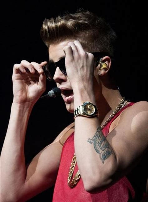 Justin Bieber Wears Rolex Daytona Watch Celebrity