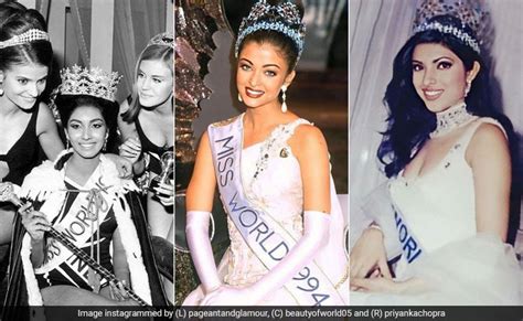 भारत की मिस वर्ल्ड इन 6 ब्यूटी क्वीन्स ने भारत को किया गौरवान्वित