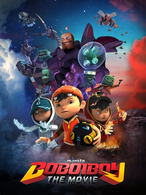 He and his friends will have to stop their mysterious new foe from carrying out his sinister plans. BoBoiBoy: The Movie (2016) Full Movie in Telugu [720p WEB ...