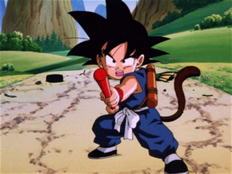 It also retells the red ribbon army story; Image - Goku in Path to Power.png - Dragon Ball Wiki