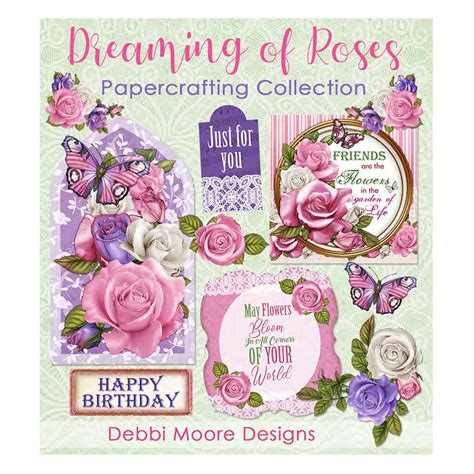dreaming of roses papercrafting collection cd rom usb