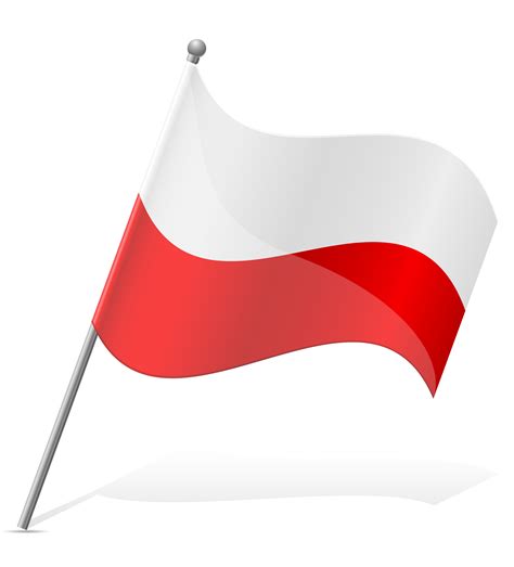 Flag Of Poland Vector Illustration 515242 Vector Art At Vecteezy