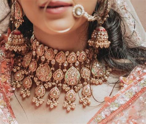 7 Trending Designs Of Kundan Bridal Jewellery Sets Zerokaata
