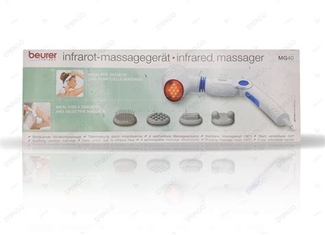 beurer infrared massager mg40