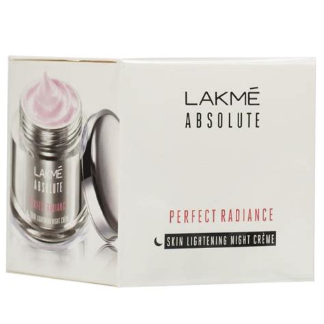 Buy Lakme Absolute Perfect Radiance Skin Lightening Night Cream 50 G