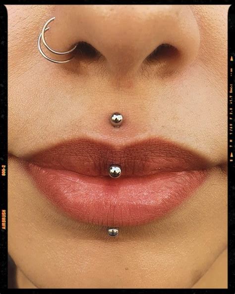 Titanium Jestrum Jewelry Lip Piercing Vertical Medusa Ubicaciondepersonascdmxgobmx