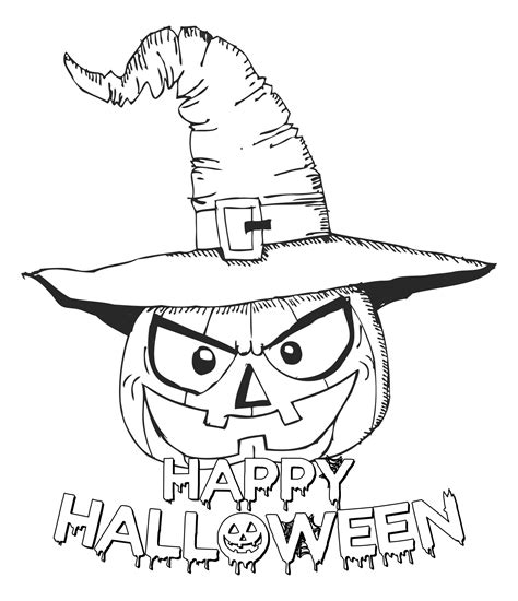 15 Best Printable Halloween Coloring Pages For Adults Pdf For Free At