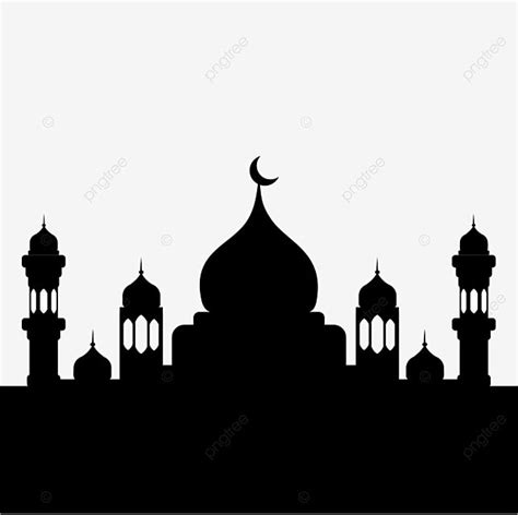 Imaging Silhouette Png Images Mosque Silhouette Islamic Images Png