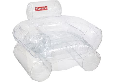 Supreme Inflatable Chair Clear Stockx News