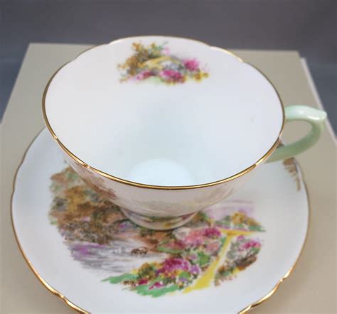 Vintage Shelley Fine Bone China Made In England Cup And Saucer From