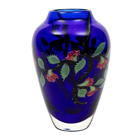 Orient And Flume Glass Vase For Sale At 1stdibs Orient And Flume Flume Glasses