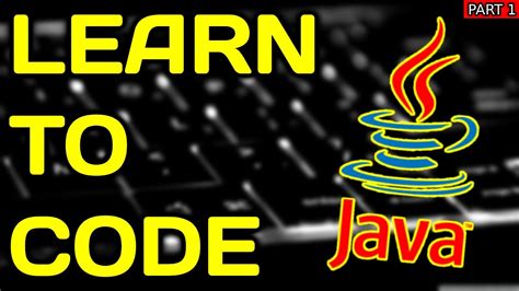 Learn To Code JAVA Part 1 Codecademy Hello World YouTube