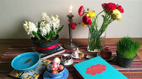 Nowruz haft seen (seven s) is a table with seven significant items set on top of it. Nowruz: Persian New Year's Table Celebrates Spring ...