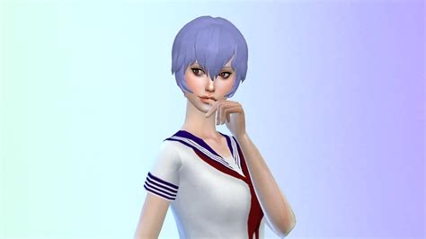 Yandere Simulator To The Sims 4 Reis Hair By We1rdusername On Deviantart