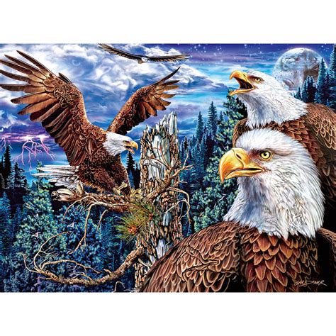 Free shipping on orders $65+ 19 Eagles 1000 Piece Jigsaw Puzzle | Bits and Pieces