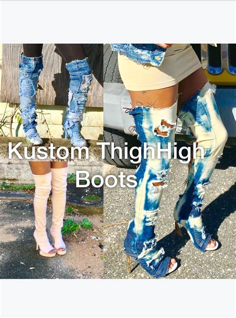 Pin By Inky Gold Apparel On Diy Jean Boots Custom Diy Jean Boots Jeans Diy Jeans And Boots