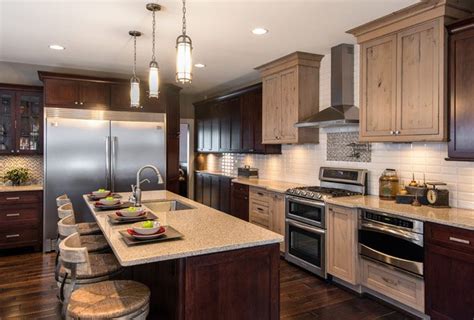 It's expensive, it mostly goes unseen, and the seasonal expansion/contraction of the wood wood cabinets are appealing because of their distinct and unique character. Comfortable as well as luxurious, this kitchen utilizes ...