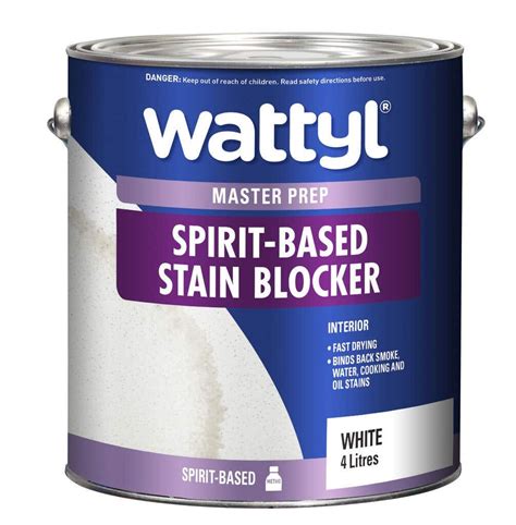 Wattyl Master Prep Spirit Based Stain Blocker Is A Fast Drying Barrier