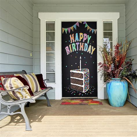 Happy Birthday Decor Door Cover From 4999 Usd Doorfoto