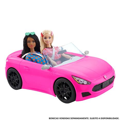 Barbie Convertible 2 Seater Vehicle Pink Car